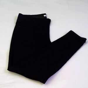 Old Navy Black Rockstar Super Skinny Jeggings